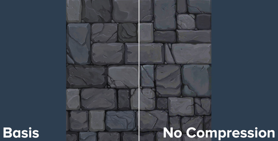 Brick texture compression comparison
