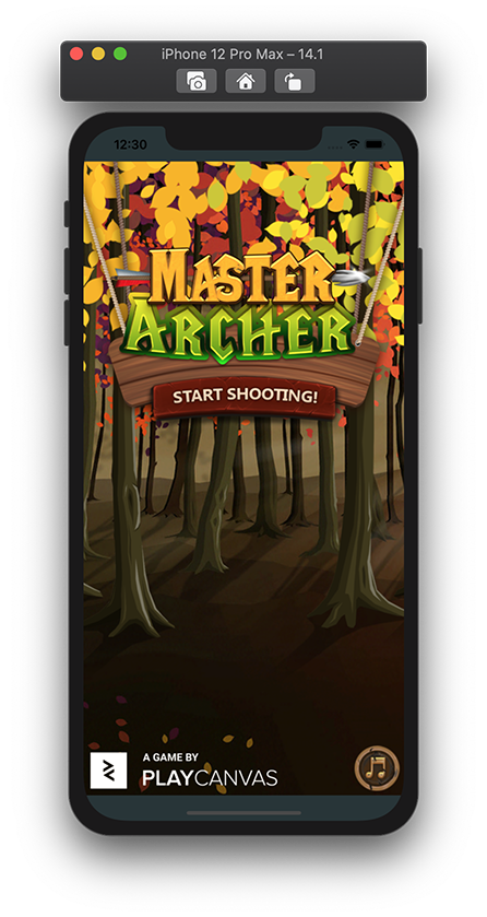 Master Archer in Simulator